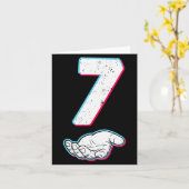 Nummer 67 passend Six Seven 6 7 Meme 6 7 Hallowee Karte (Gelbe Blume)