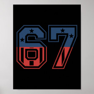 Nummer 67 USA  Poster