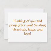 Nummer 6:24-26 Karte (Rückseite)