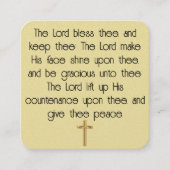 Nummer 6:24-26 Karte (Vorderseite)