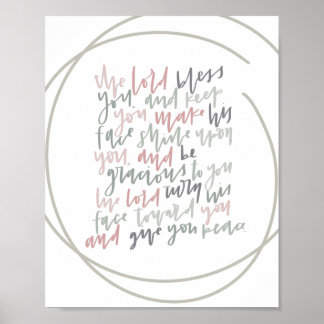 Nummer 6:24 - Der Herr segne Sie - Poster