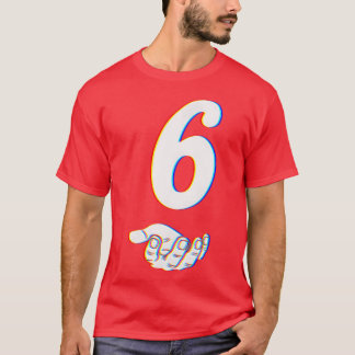 Nummer 6 67 Halloween-Stil T-Shirt