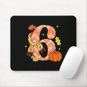 Nummer 6 67 Herbst Kürbis Meme Lustig Sechs Sieben Mousepad (Mit Mouse)