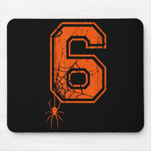 Nummer 6 67 Meme Halloween Sder Kostüm passende G Mousepad (Vorne)