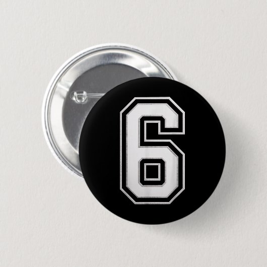 Nummer 6 67 Meme Matching Button (Vorne & Hinten)