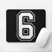 Nummer 6 67 Meme Matching  Mousepad (Mit Mouse)