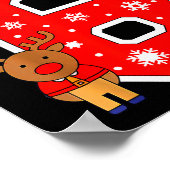Nummer 6 67 Meme Paare Pyjamas Weihnachten Matchin Poster (Ecke)