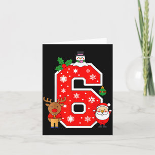 Nummer 6 67 Meme Paare Pyjamas Weihnachten passend Karte