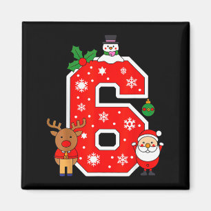 Nummer 6 67 Meme Paare Pyjamas Weihnachten Passend Magnet