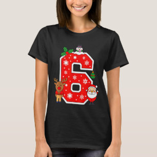 Nummer 6 67 Meme Paare Pyjamas Weihnachten passend T-Shirt