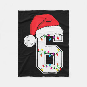 Nummer 6 67 Meme Santa Weihnachten Matching-Gruppe Fleecedecke