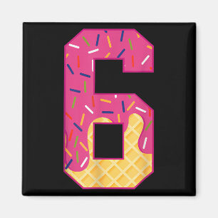 Nummer 6 Eis Drip 67 Meme Paar Halloween C Magnet