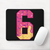 Nummer 6 Eis Drip 67 Meme Paar Halloween C Mousepad (Mit Mouse)