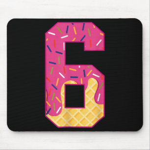 Nummer 6 Eis Drip 67 Meme Paar Halloween C Mousepad