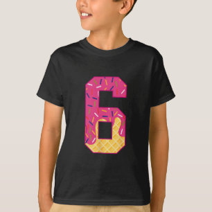 Nummer 6 Eiscreme-Tropf 67 Meme-Paar Halloween C T-Shirt