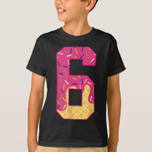 Nummer 6 Eiscreme-Tropf 67 Meme-Paar Halloween C T-Shirt