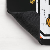 Nummer 6 Erntedankfest 6 7 passend 67 Meme Männer Mousepad (Ecke)