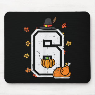 Nummer 6 Erntedankfest 6 7 passend 67 Meme Männer Mousepad