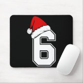 Nummer 6 Matching Sechs Sieben 6 7 Meme 6 7 Weihna Mousepad (Mit Mouse)
