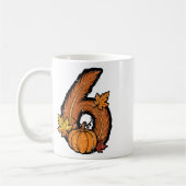 Nummer 6 passend 67 Meme 6 7 Erntedankfest Jungen Kaffeetasse (Links)