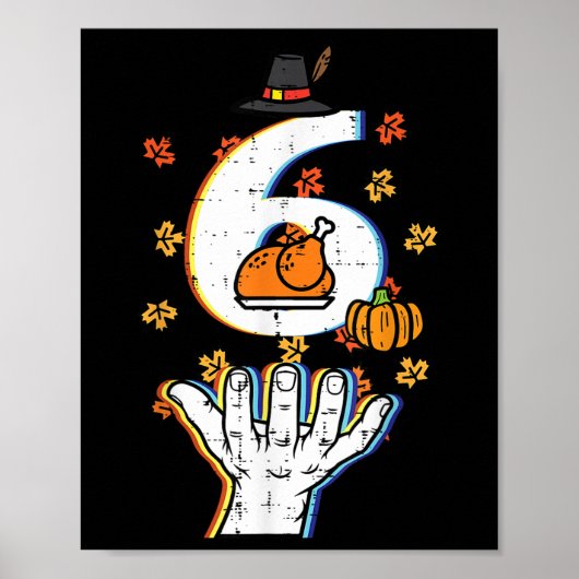 Nummer 6 passend 67 Meme Erntedankfest 6 7 Männer Poster (Vorne)