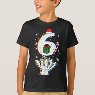 Nummer 6 passend 67 Meme Weihnachten 6 7 Xmas Männ T-Shirt