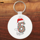 Nummer 6 Passend 67 Meme Weihnachtskostüm Männer W Schlüsselanhänger (Vorderseite)