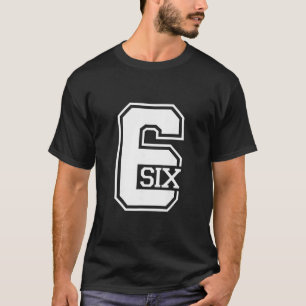 Nummer 6 passend zu 67 Meme Halloween Kostüm Männe T-Shirt