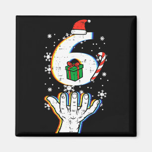 Nummer 6 passend zu 67 Meme Weihnachten 6 7 Xmas M Magnet