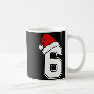 Nummer 6 passend zu Six Seven 6 7 Meme 6 7 Weihnac Kaffeetasse