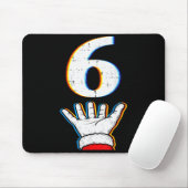 Nummer 6 passende 67 Meme Weihnachten Pyjamas Männ Mousepad (Mit Mouse)