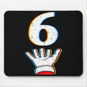 Nummer 6 passende 67 Meme Weihnachten Pyjamas Männ Mousepad
