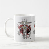 Nummer 6 Scifi-Roboter Kaffeetasse (Links)