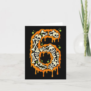 Nummer 6 Sechs Sieben 6 7 Meme Lustiges Design Paa Karte