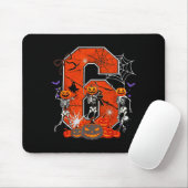 Nummer 6 Sechs Sieben Meme 6 7 Halloween Tanzender Mousepad (Mit Mouse)