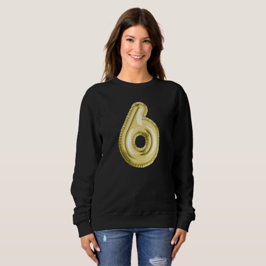 Nummer 6 sweatshirt (Vorne ganz)