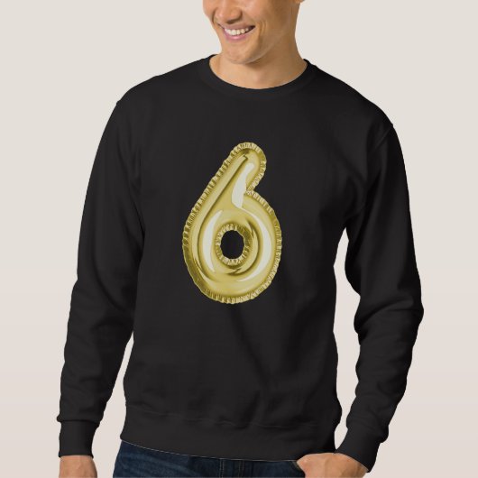 Nummer 6 sweatshirt (Vorderseite)