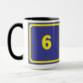 Nummer 6 tasse (Links)