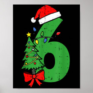Nummer 6 Weihnachten 6 7 passend 67 Meme Männer Fr Poster