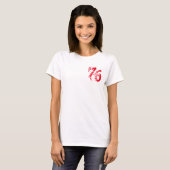 Nummer-76 T - Shirt-Design, anpassbar T-Shirt (Vorne ganz)