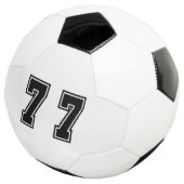 Nummer 77 fußball (Dreiviertel)