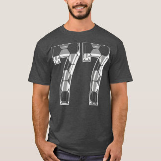Nummer 77 Jersey 77 Mama Player Fan 1 T-Shirt