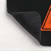 Nummer 7 67 Meme Halloween-Kürbiskostüm passend Mousepad (Ecke)