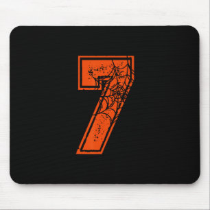 Nummer 7 67 Meme Halloween-Kürbiskostüm passend Mousepad