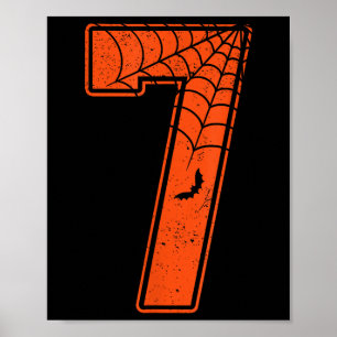 Nummer 7 67 Meme Kostüm passende Gruppe Halloween  Poster