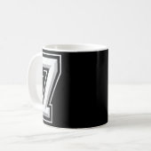 Nummer 7 67 Meme Matching Kaffeetasse (Vorderseite Links)