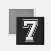 Nummer 7 67 Meme Matching  Magnet (Vorderseite/Rückseite)