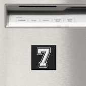 Nummer 7 67 Meme Matching  Magnet (In Situ (Geschirrspüler))