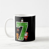 Nummer 7 67 Meme Paare Pyjamas Weihnachten passend Kaffeetasse (Links)