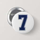 Nummer 7 6 Paar Kostüm Duo 67 Six Seven Meme Fu Button (Vorne & Hinten)